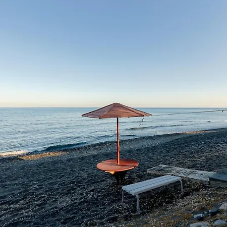 別荘 House On The Black With Sea View And Parking